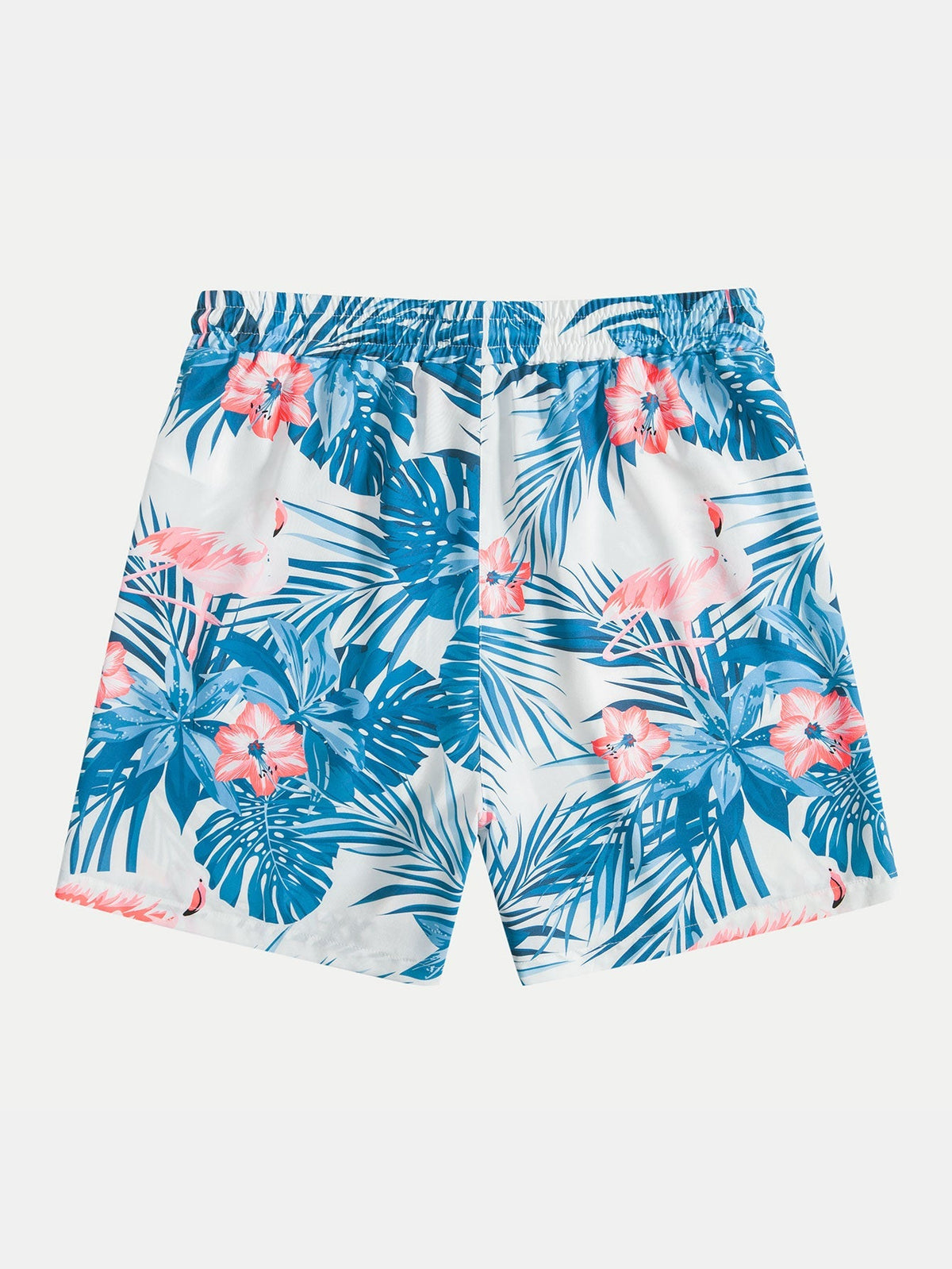 CHLOE | Set with flamingo print shorts