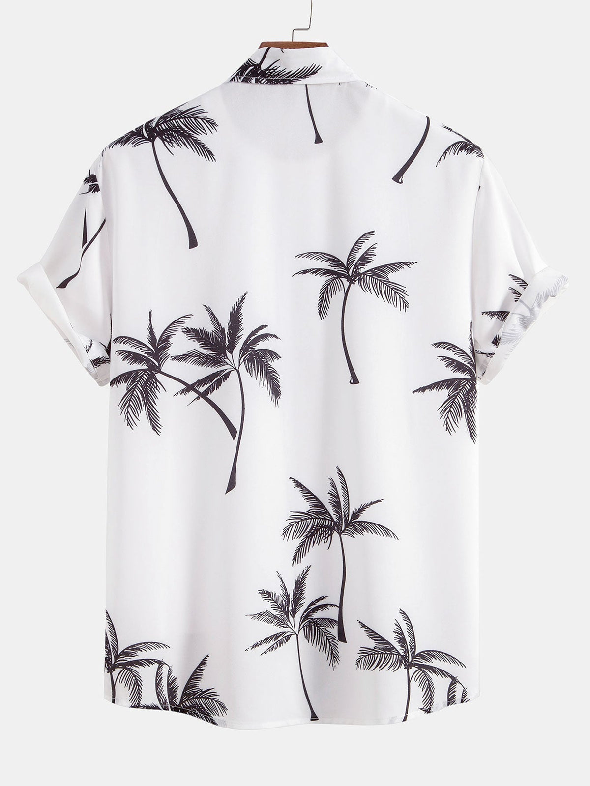 EDWARD | Set with palm stripe shorts