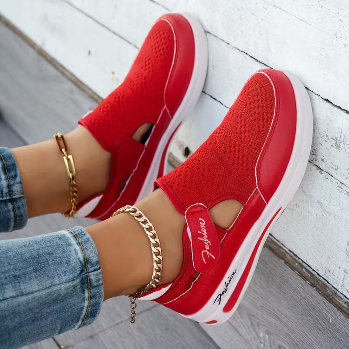 ALLISON | Sneakers with cushioned sole