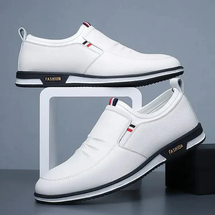 BENJAMIN | Slip-on trainers with smooth finish