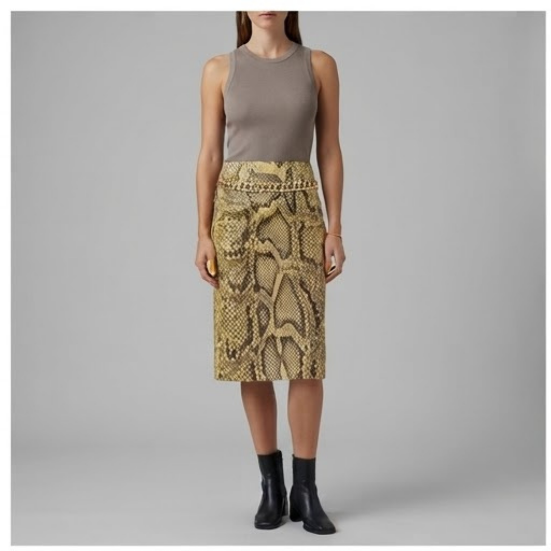 GRACE | Skirt with snake print