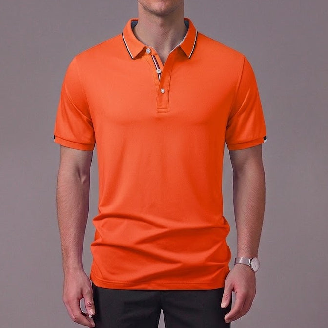 NOAH | Polo shirt with contrast collar