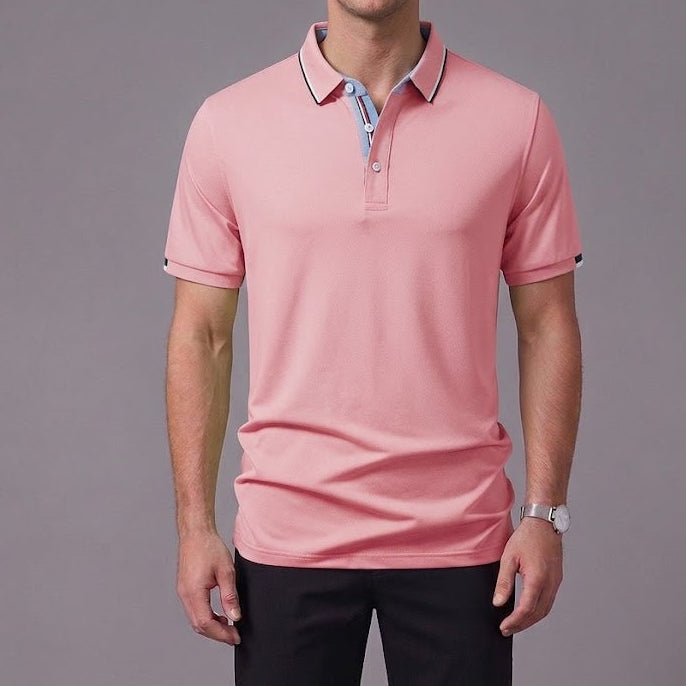 NOAH | Polo shirt with contrast collar