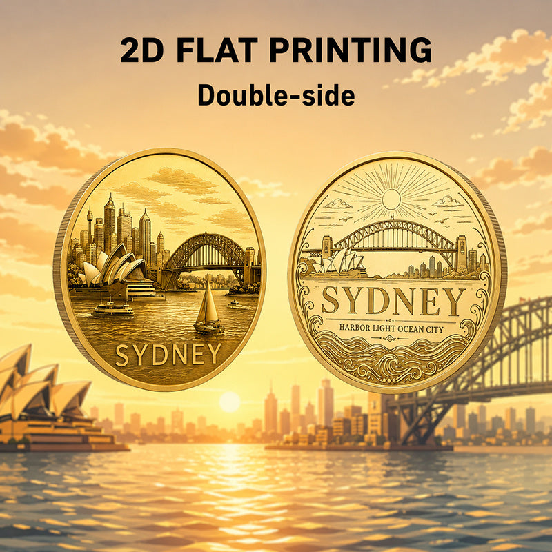 MIA | Collector's coin with harbour design