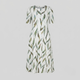 AISHA | Midi dress with floral print