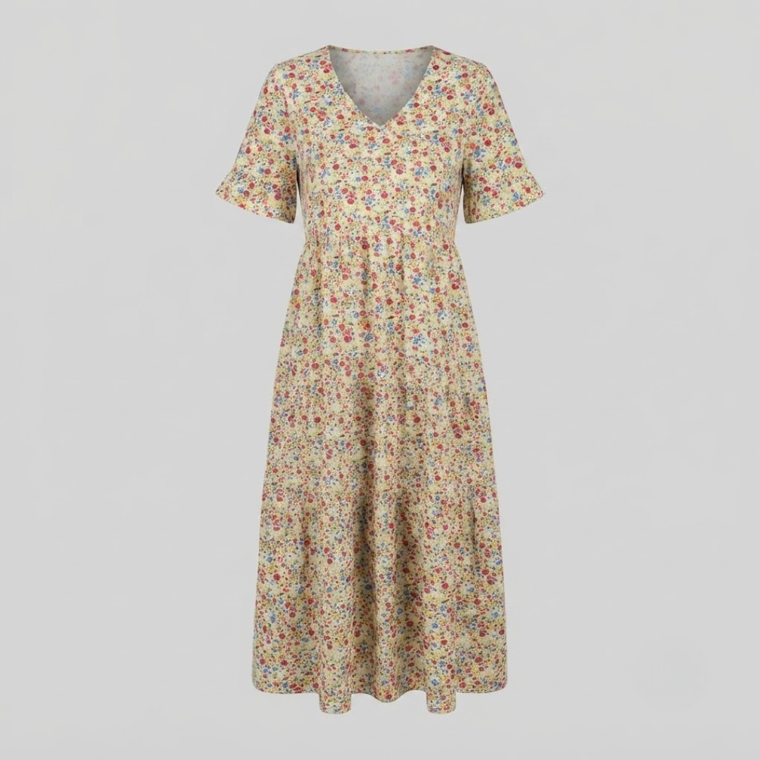 BLAIR | Midi dress with floral print