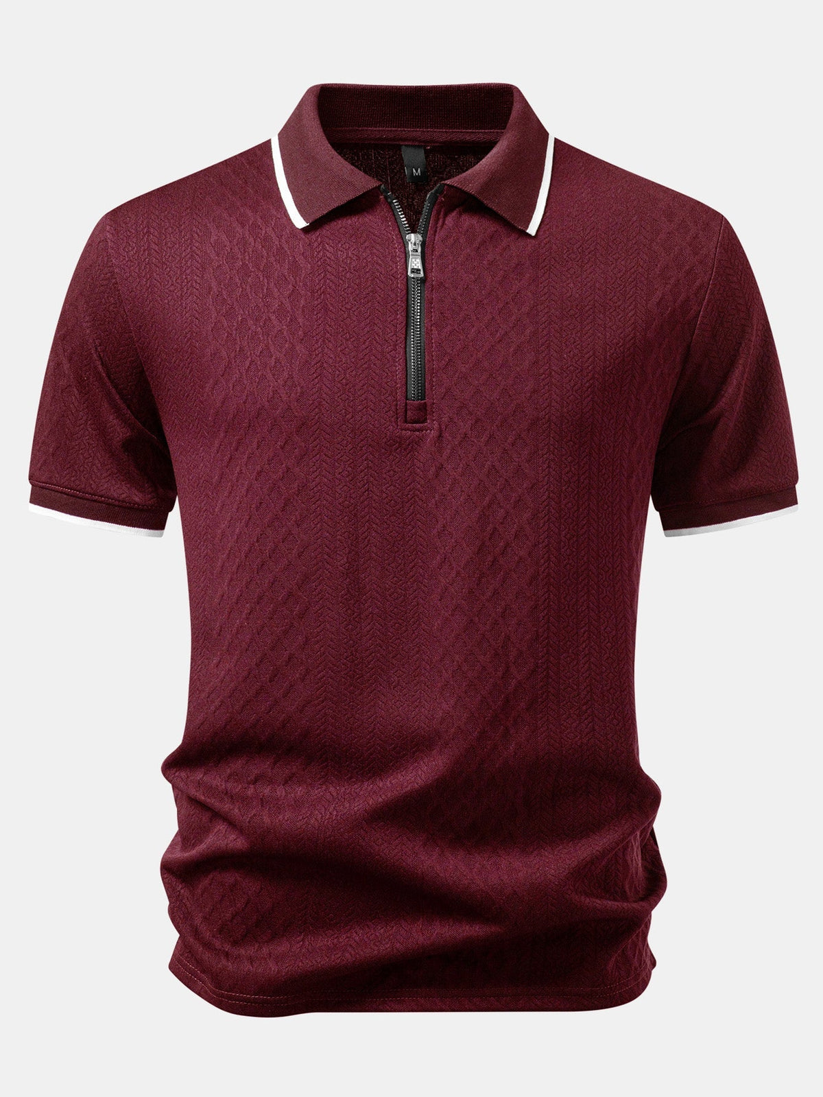 THEO | Polo with zip neckline