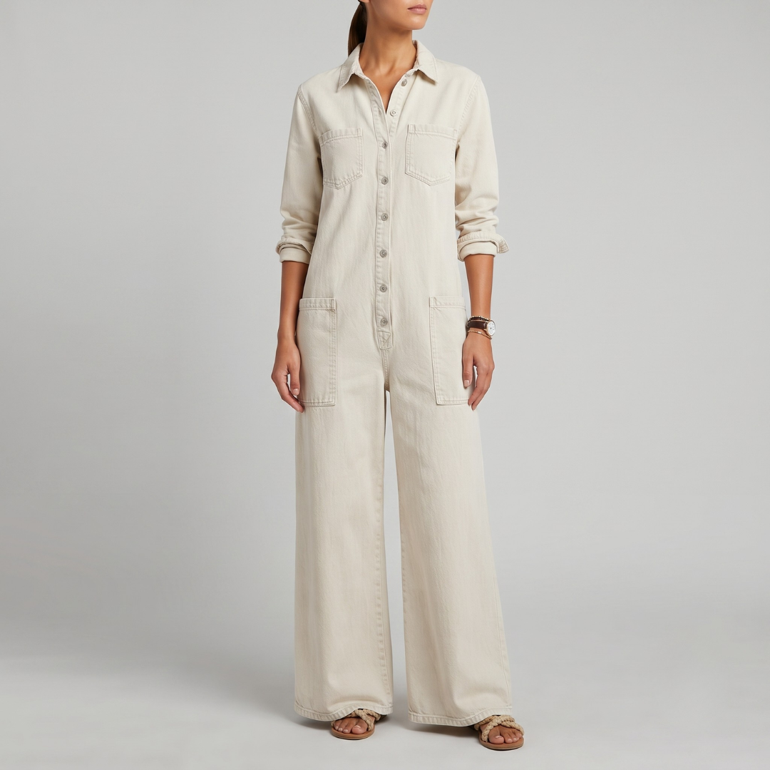 LILY | Jumpsuit with deep side pockets