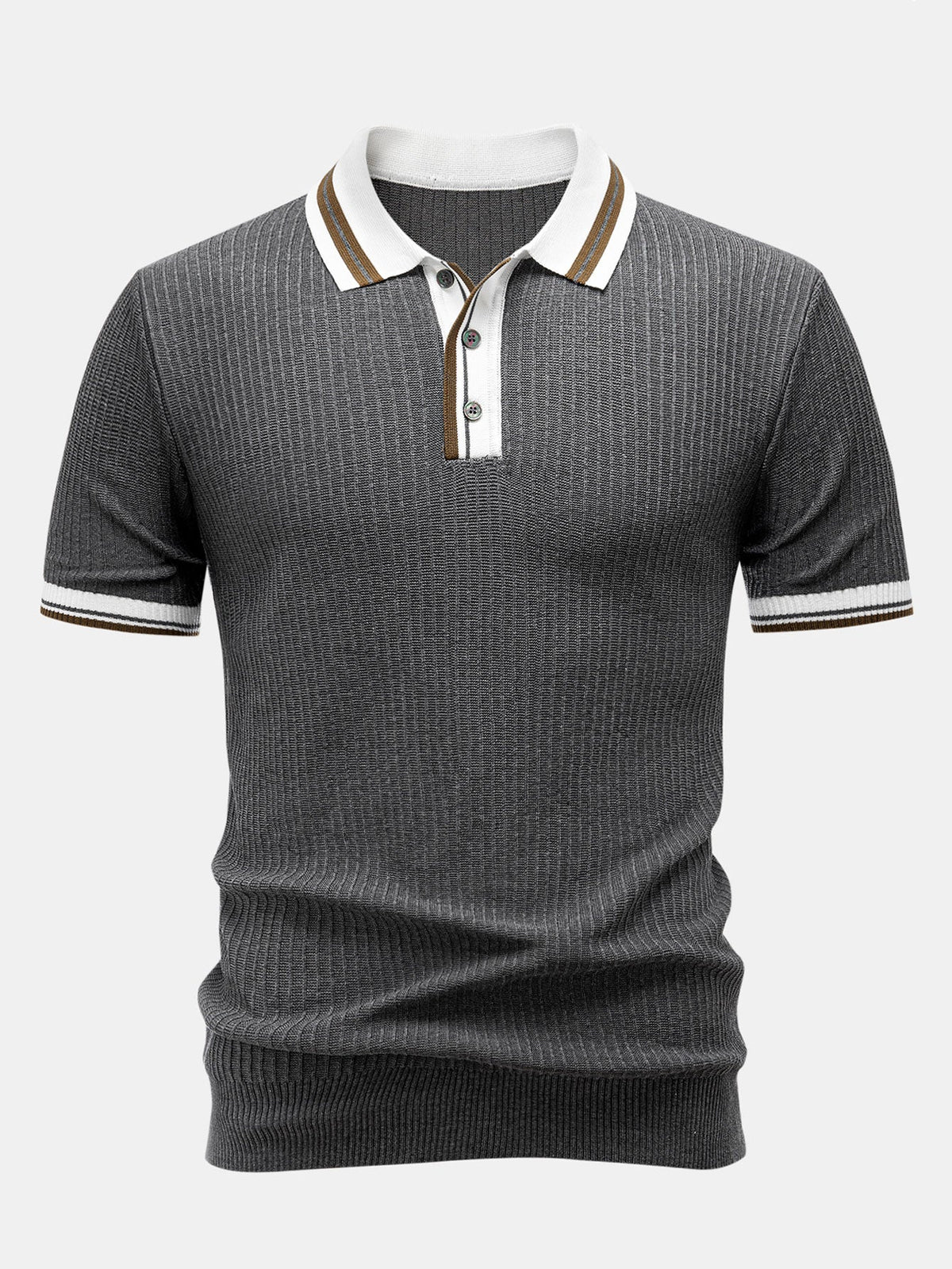 LEO | Polo shirt with contrast piping