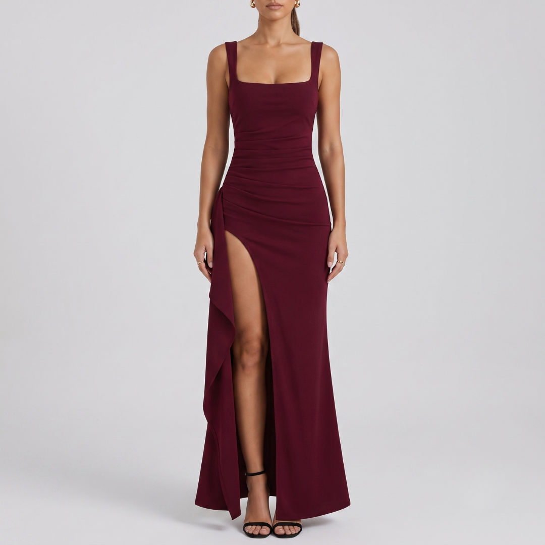LIVIA | Maxi dress with open back