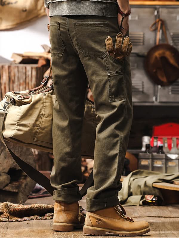 OSCAR | Straight-leg utility trousers