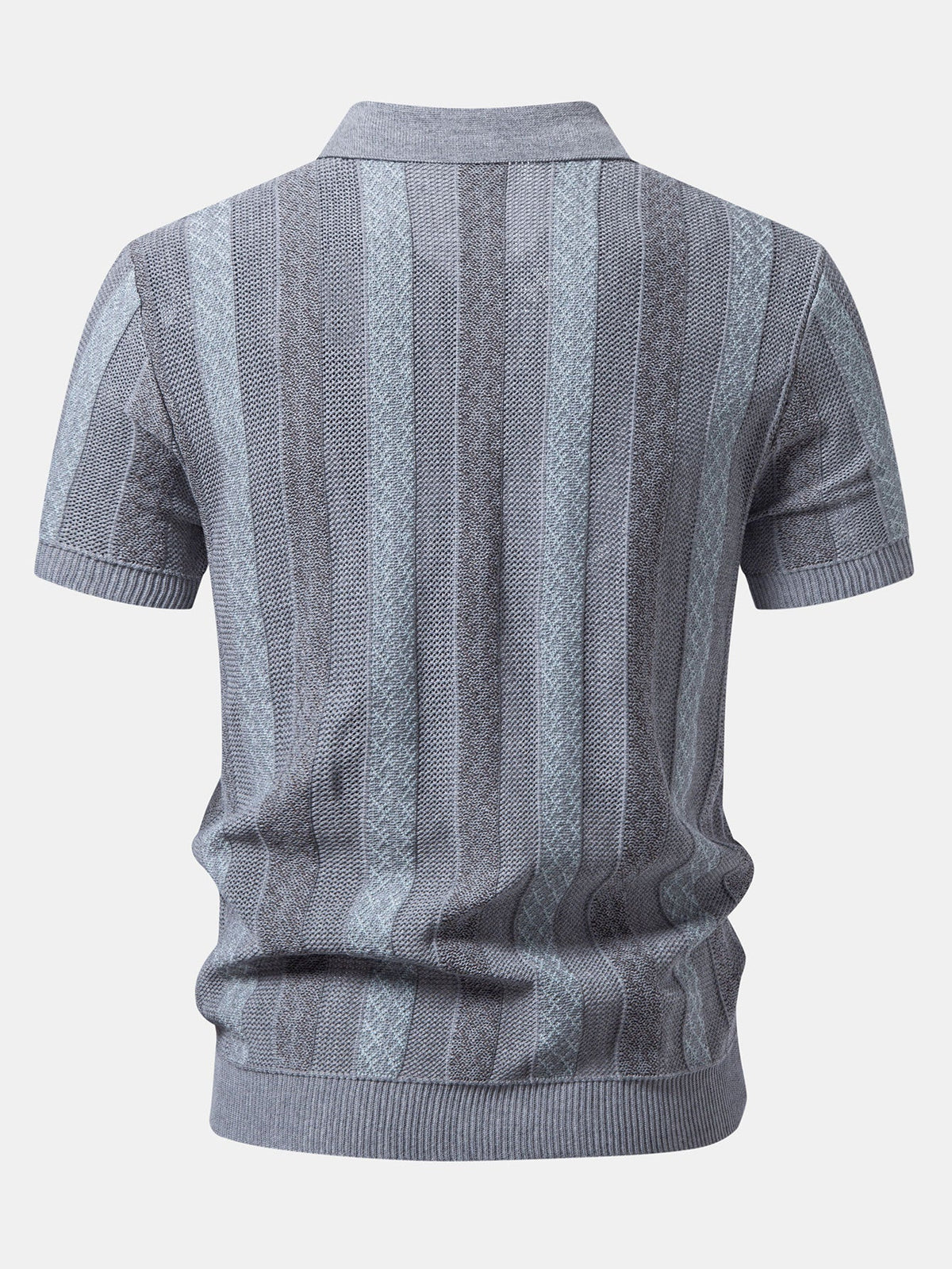 FELIX | Set with striped knit polo