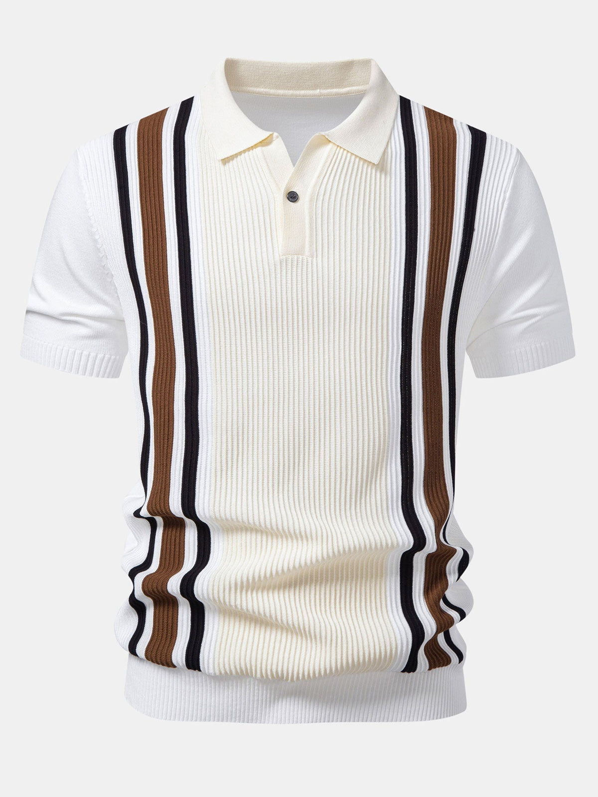 HARRY | Polo shirt with contrast stripes