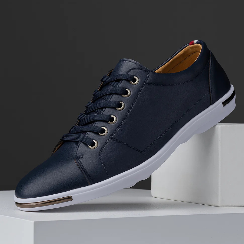GRAYSON | Sneakers with smooth finish