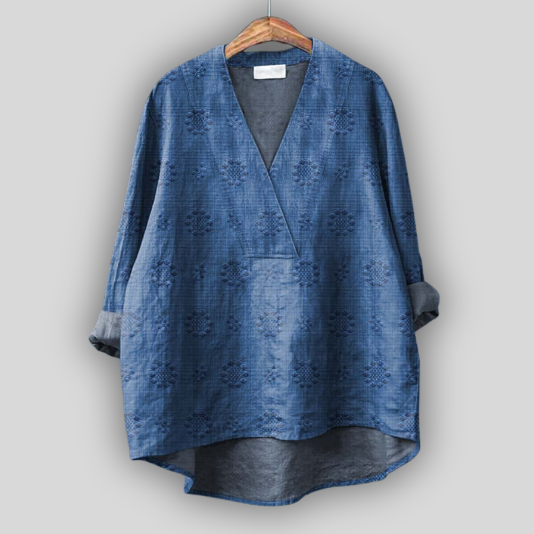 AVA | Relaxed tunic with over-hip length