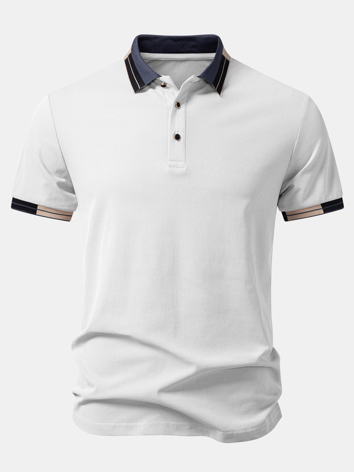 CHARLIE | Polo shirt with contrast piping