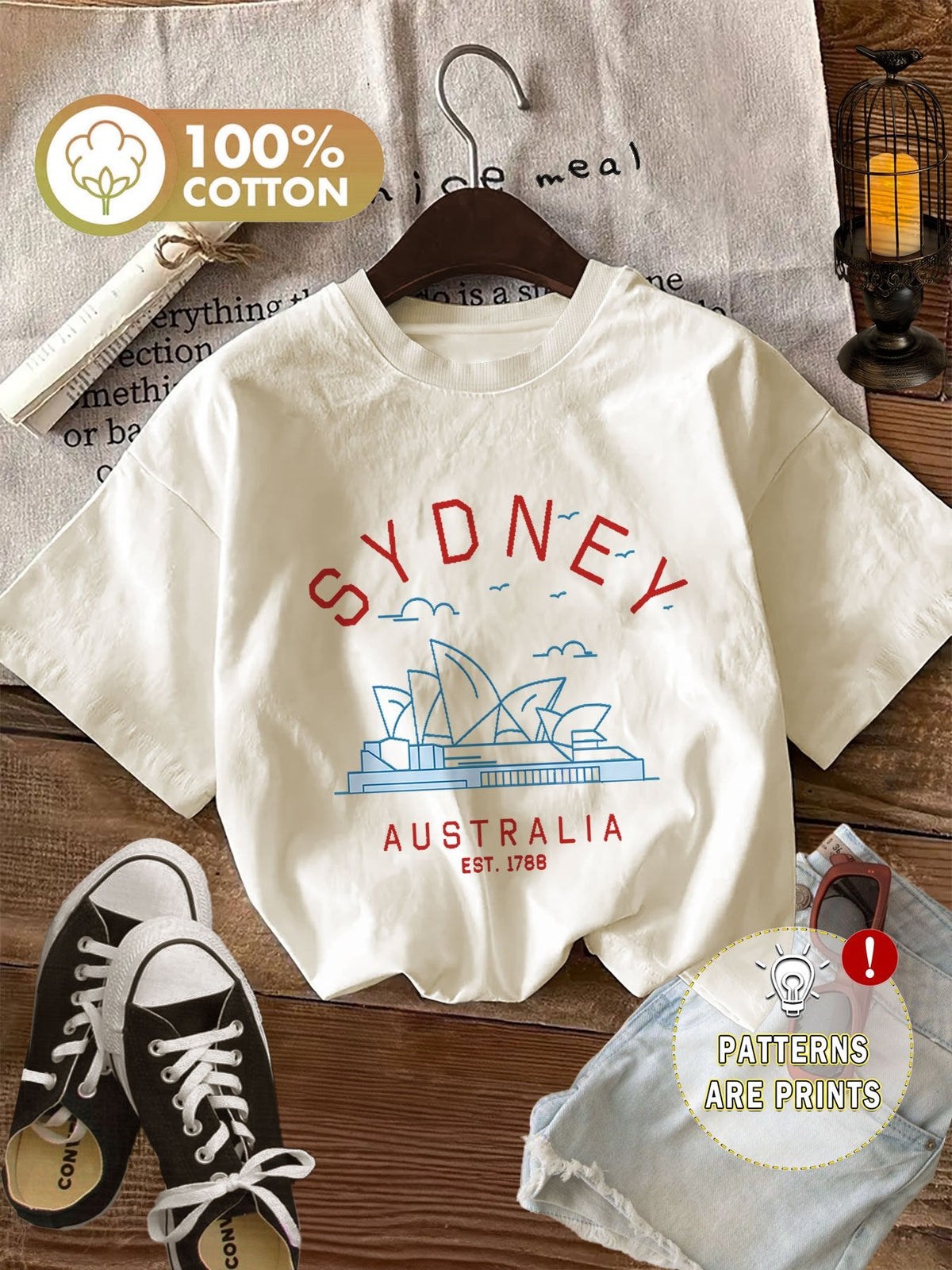 OLIVIA | Graphic tee with city print