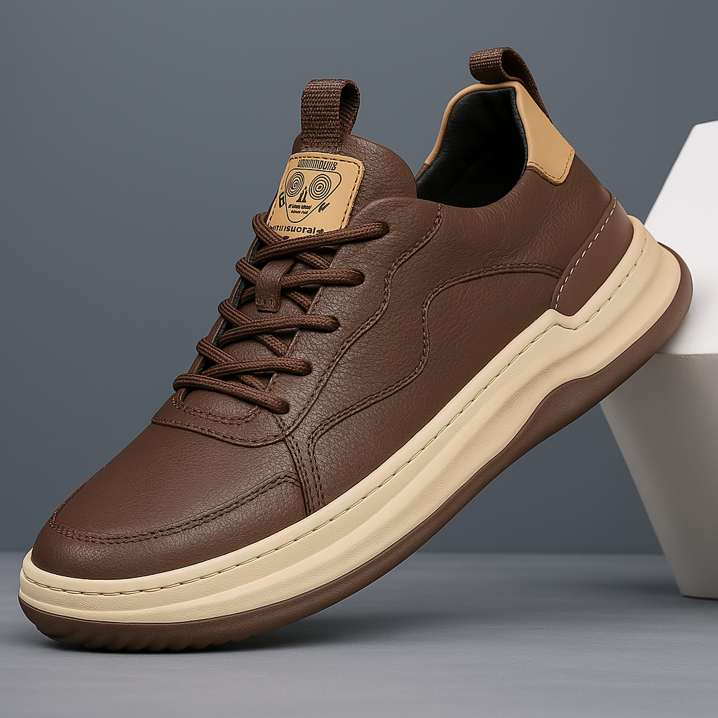 HUDSON | Sneakers with contoured panel design