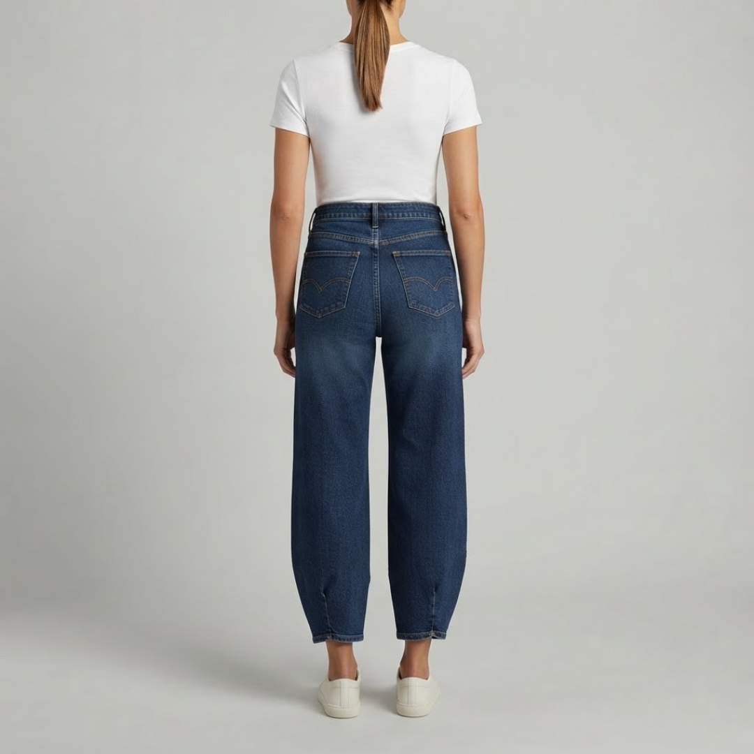 ESME | Jeans with cross print