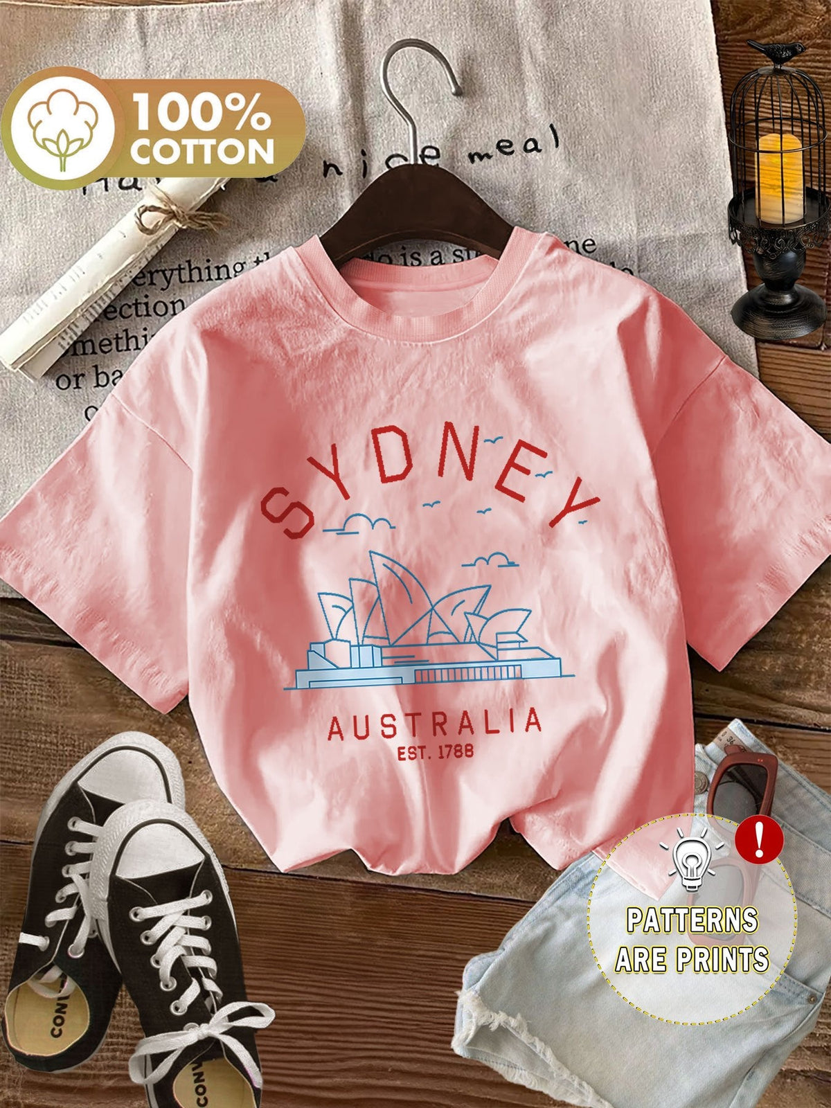 OLIVIA | Graphic tee with city print