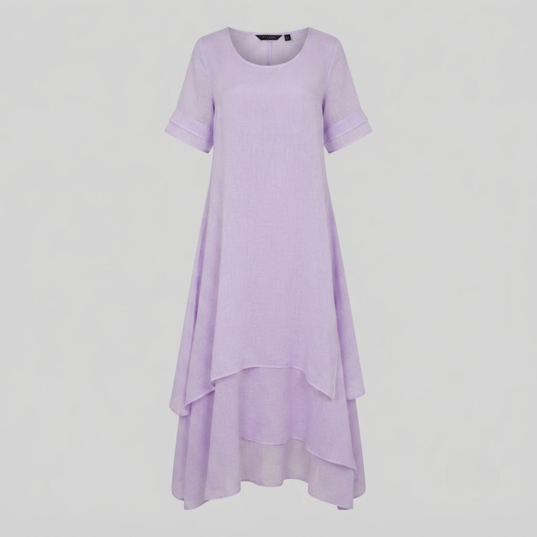 OLIVE | Maxi dress with tiered silhouette