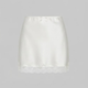 FREYA | Mini skirt with smooth finish