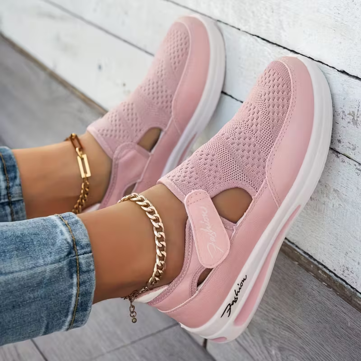 ALLISON | Sneakers with cushioned sole