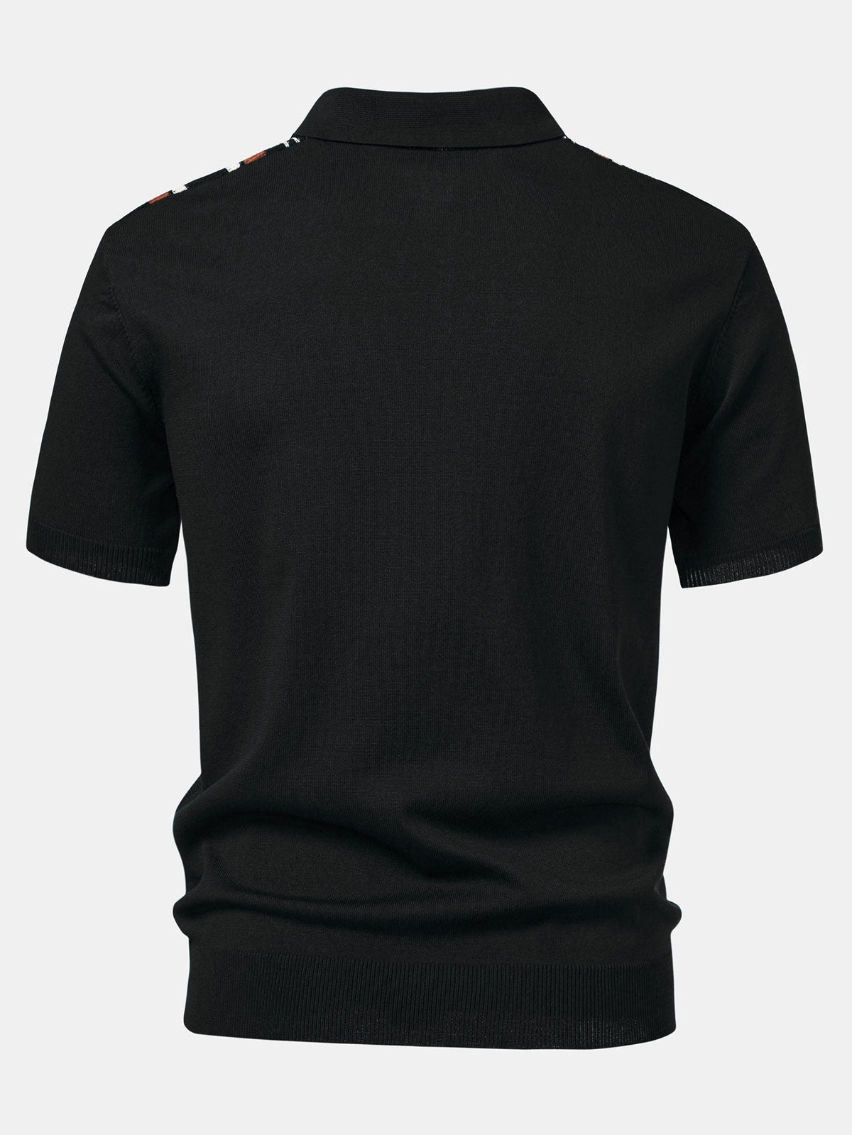 LIAM | Knit polo with quarter-zip