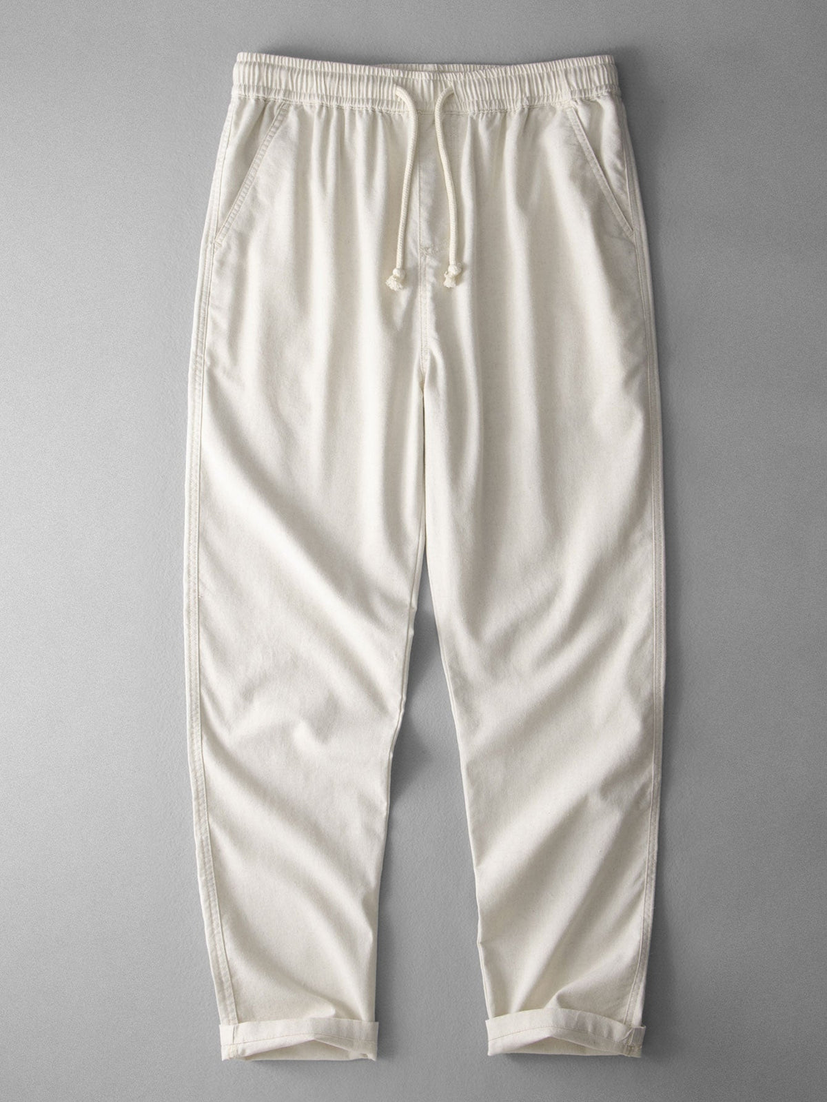 IMOGEN | Straight-leg trousers with wide hem