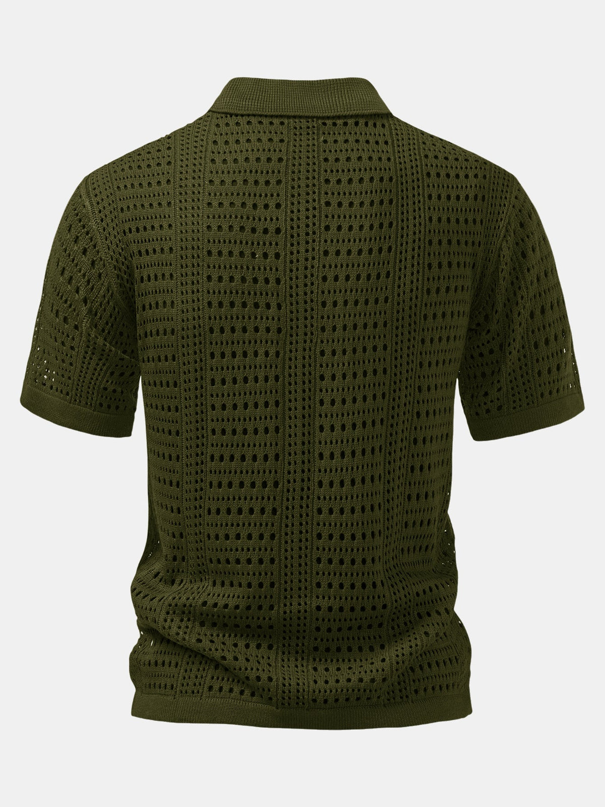CHARLIE | Set with open-knit polo