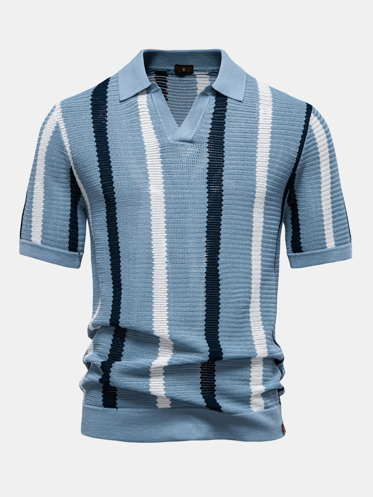 HENRY | Polo shirt with contrast stripes