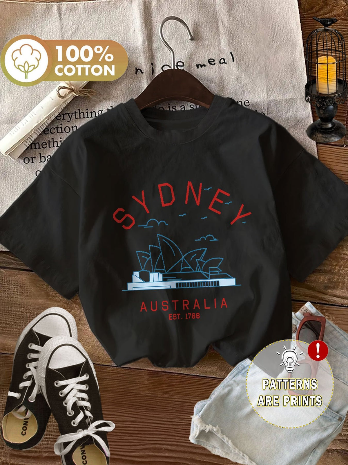 OLIVIA | Graphic tee with city print