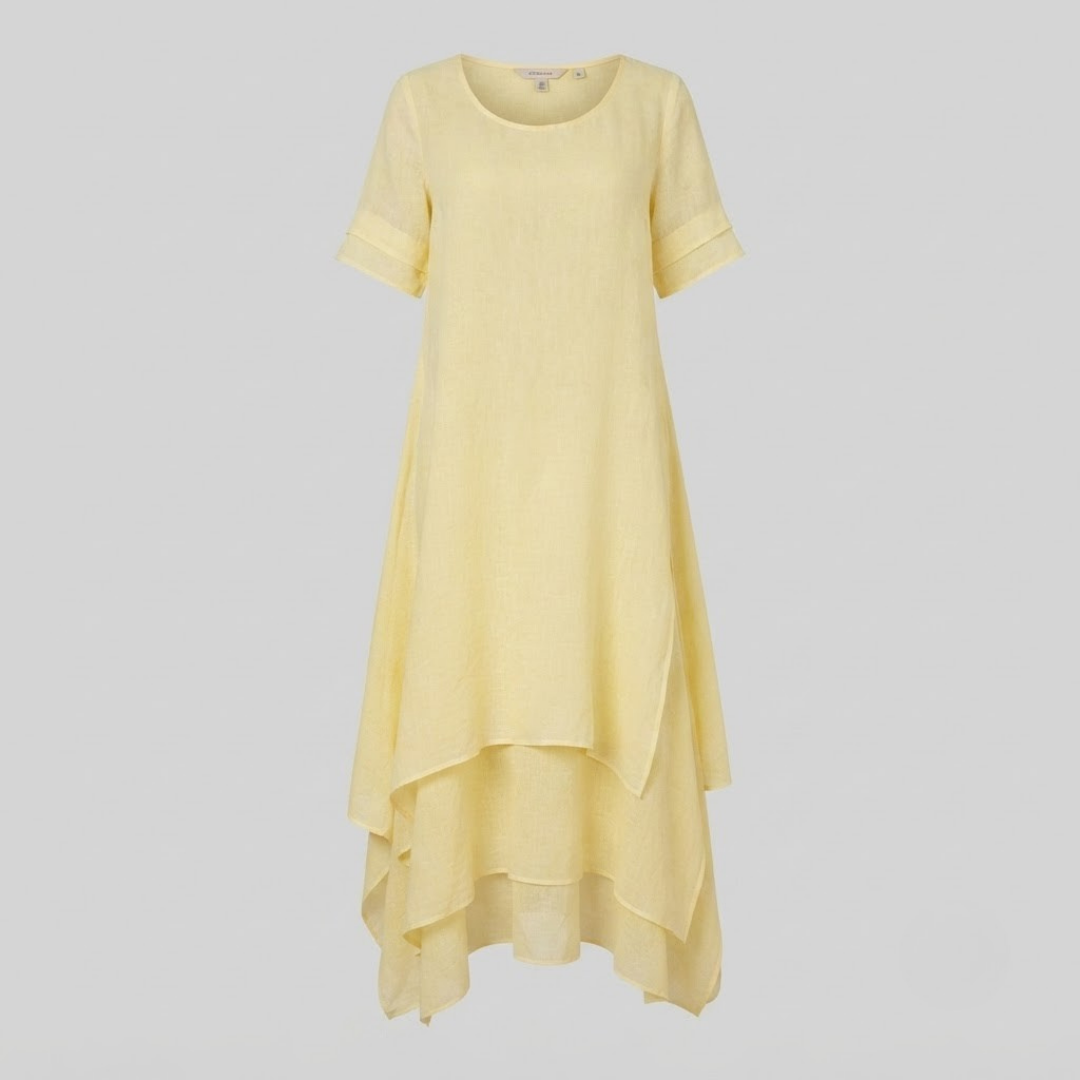 OLIVE | Maxi dress with tiered silhouette