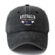 CHARLOTTE | Retro washed cap with curved brim