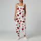 LANE | Printed jumpsuit with adjustable straps