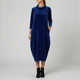 LEONA | Maxi dress with stand-up collar