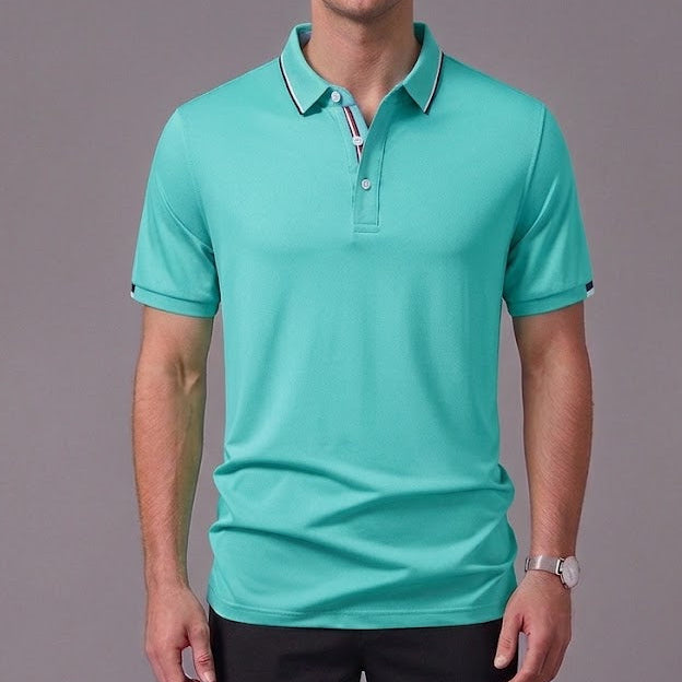 NOAH | Polo shirt with contrast collar