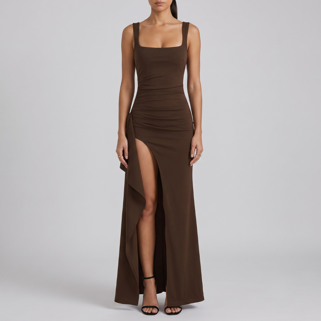 LIVIA | Maxi dress with open back