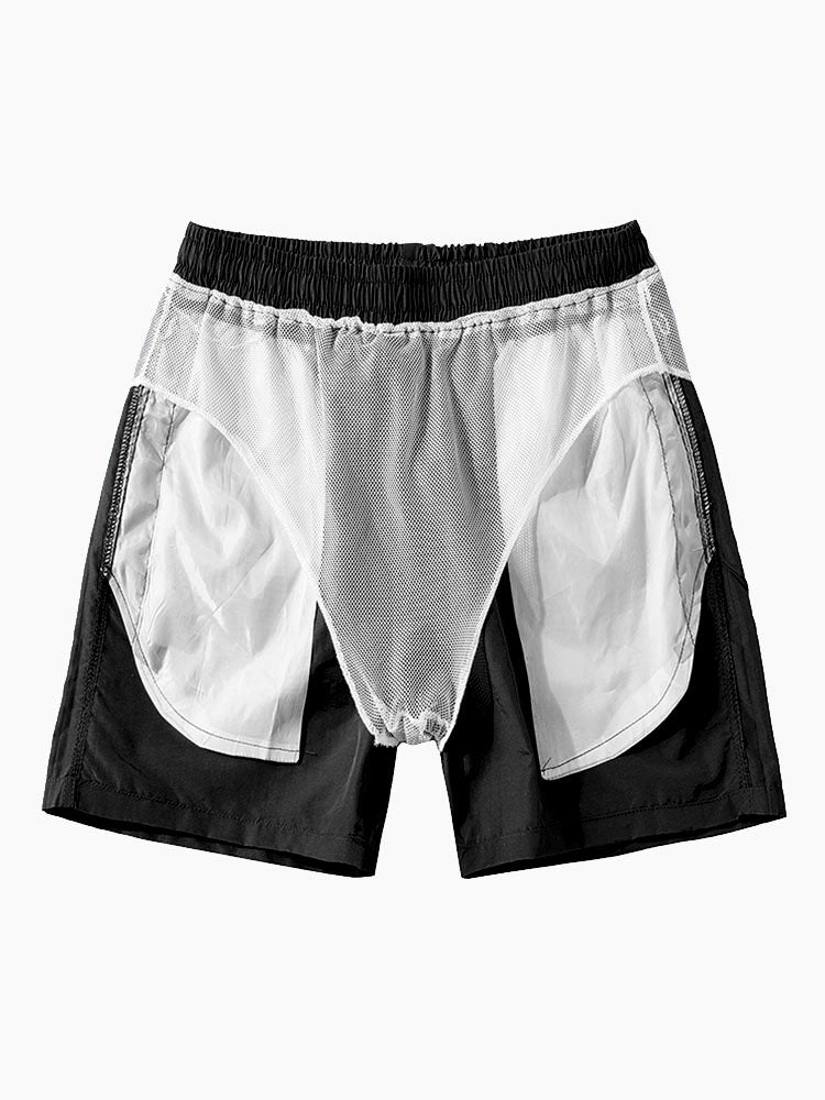 CHARLIE | Set with all-over flamingo print