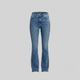 IVY | High-waisted skinny jeans with zip detail