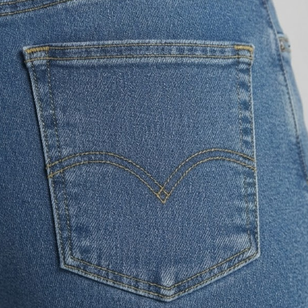 IVY | High-waisted skinny jeans with zip detail