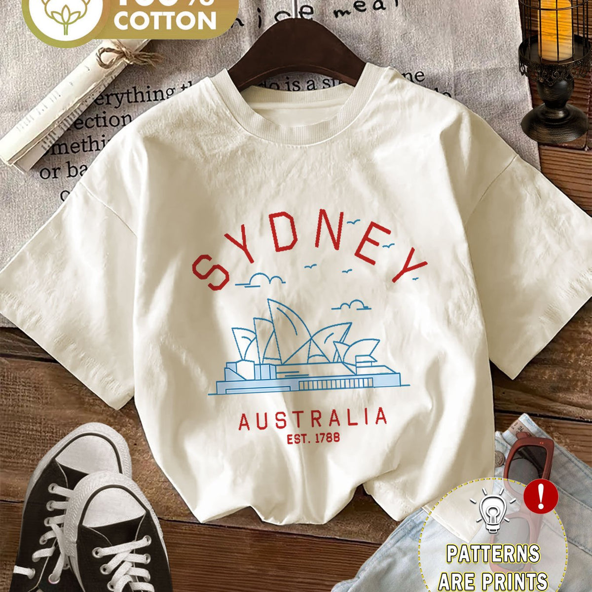 OLIVIA | Graphic tee with city print