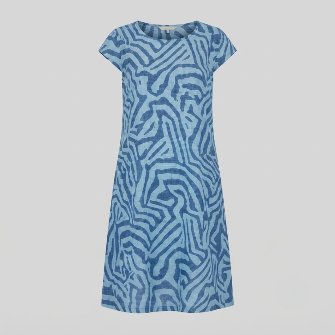 YSABEL | Midi dress with relaxed A-line fit
