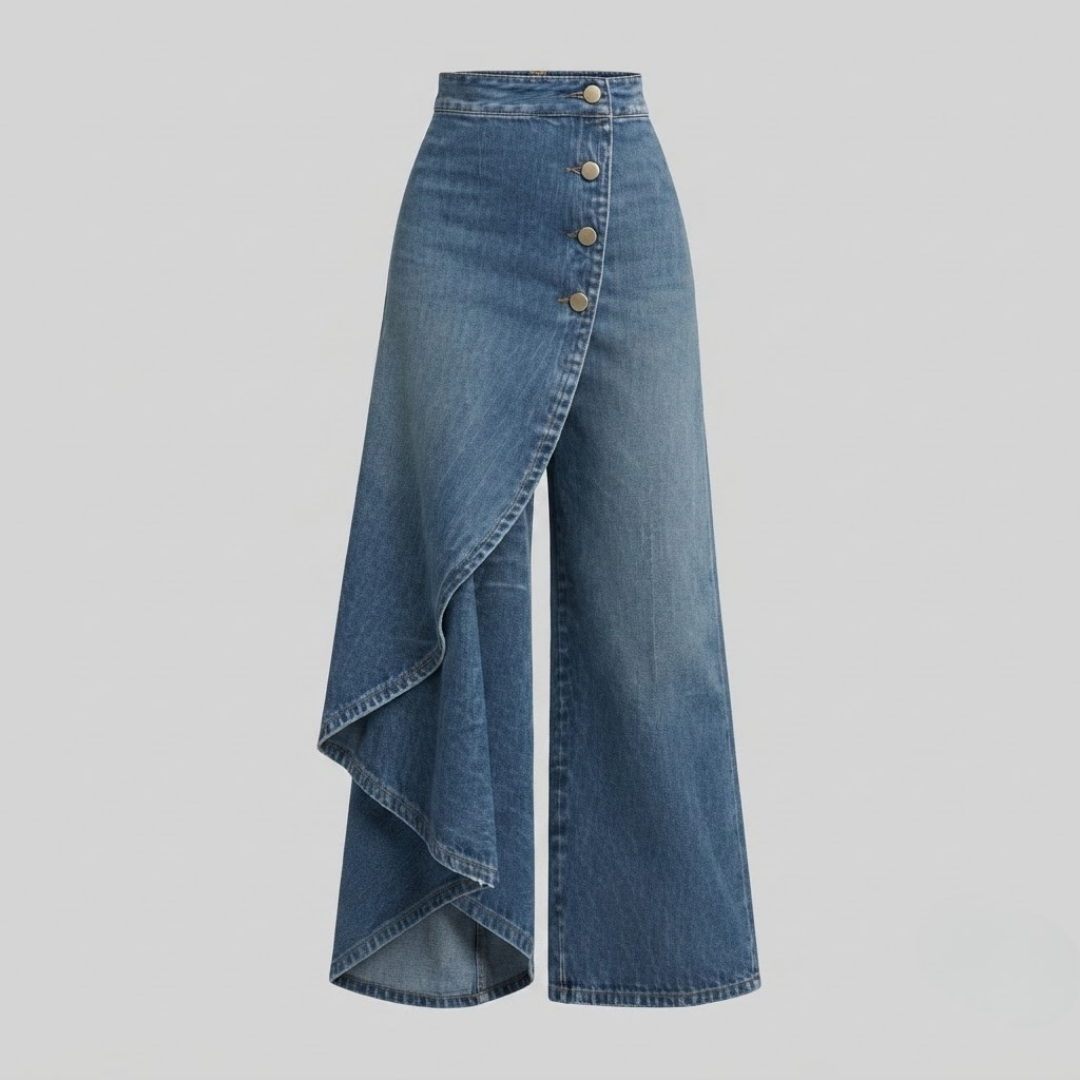 IMOGEN | Slim wrap jeans with stretch