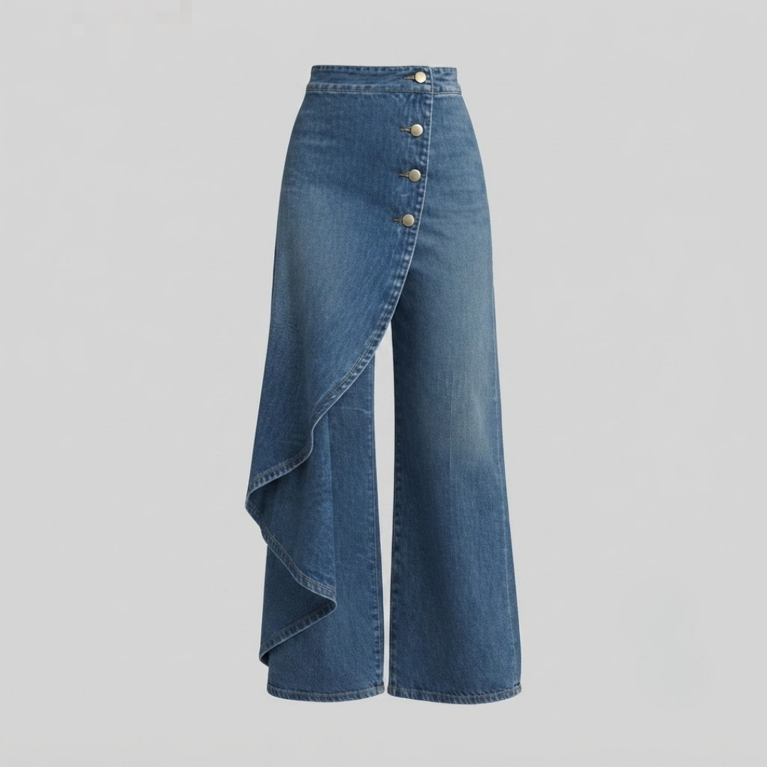 IMOGEN | Slim wrap jeans with stretch