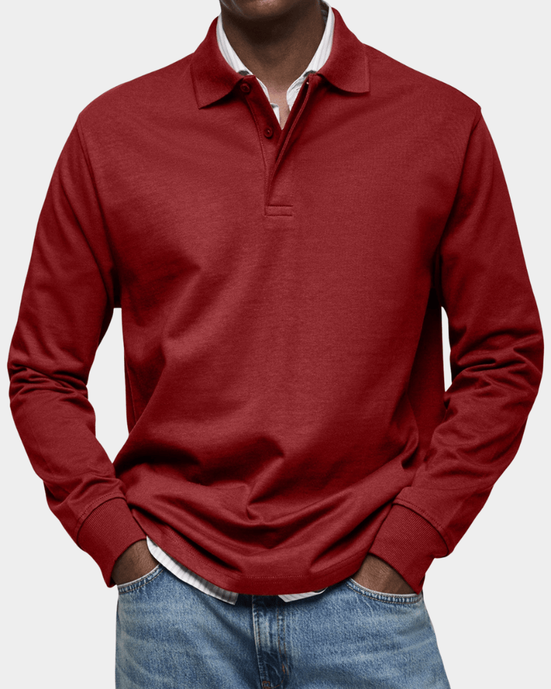 THEO | Polo shirt with structured collar
