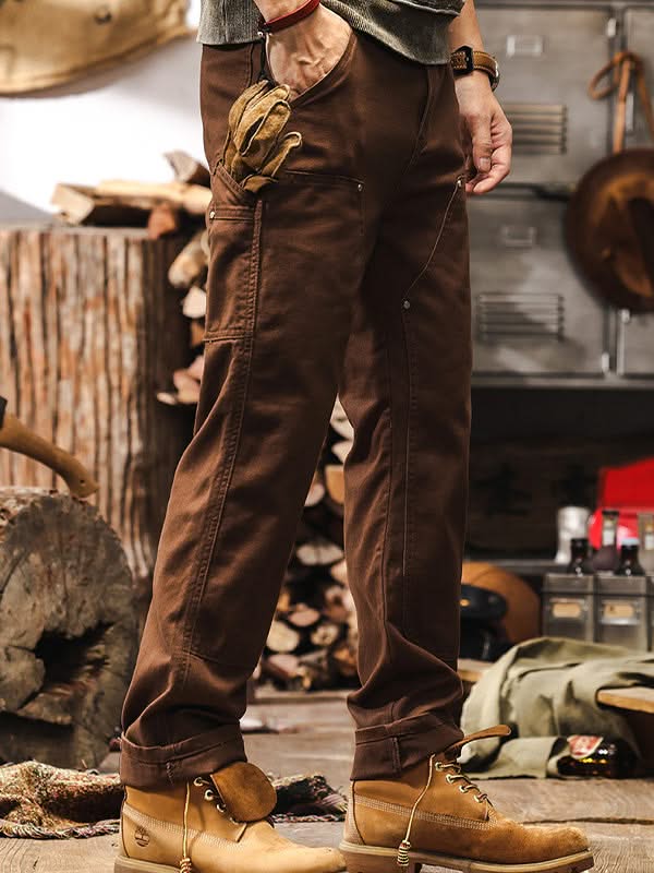 OSCAR | Straight-leg utility trousers