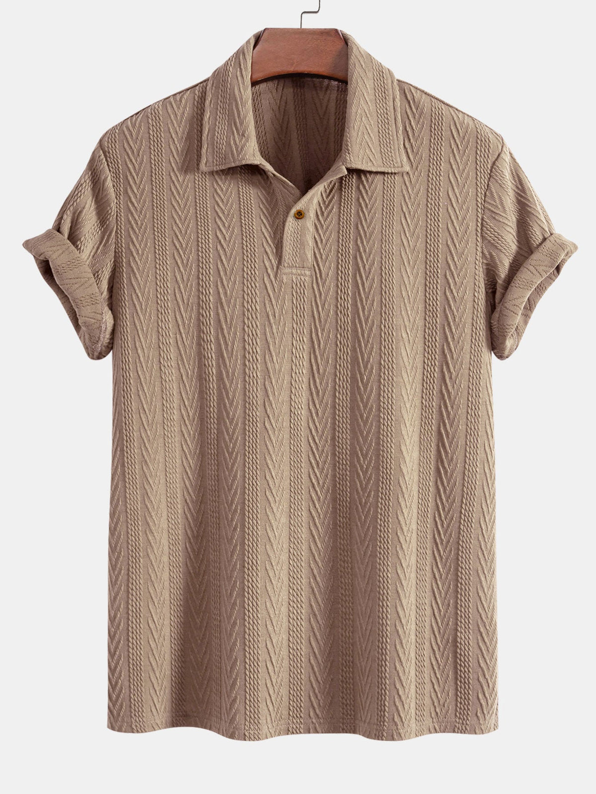 OLIVER | Polo shirt with random print