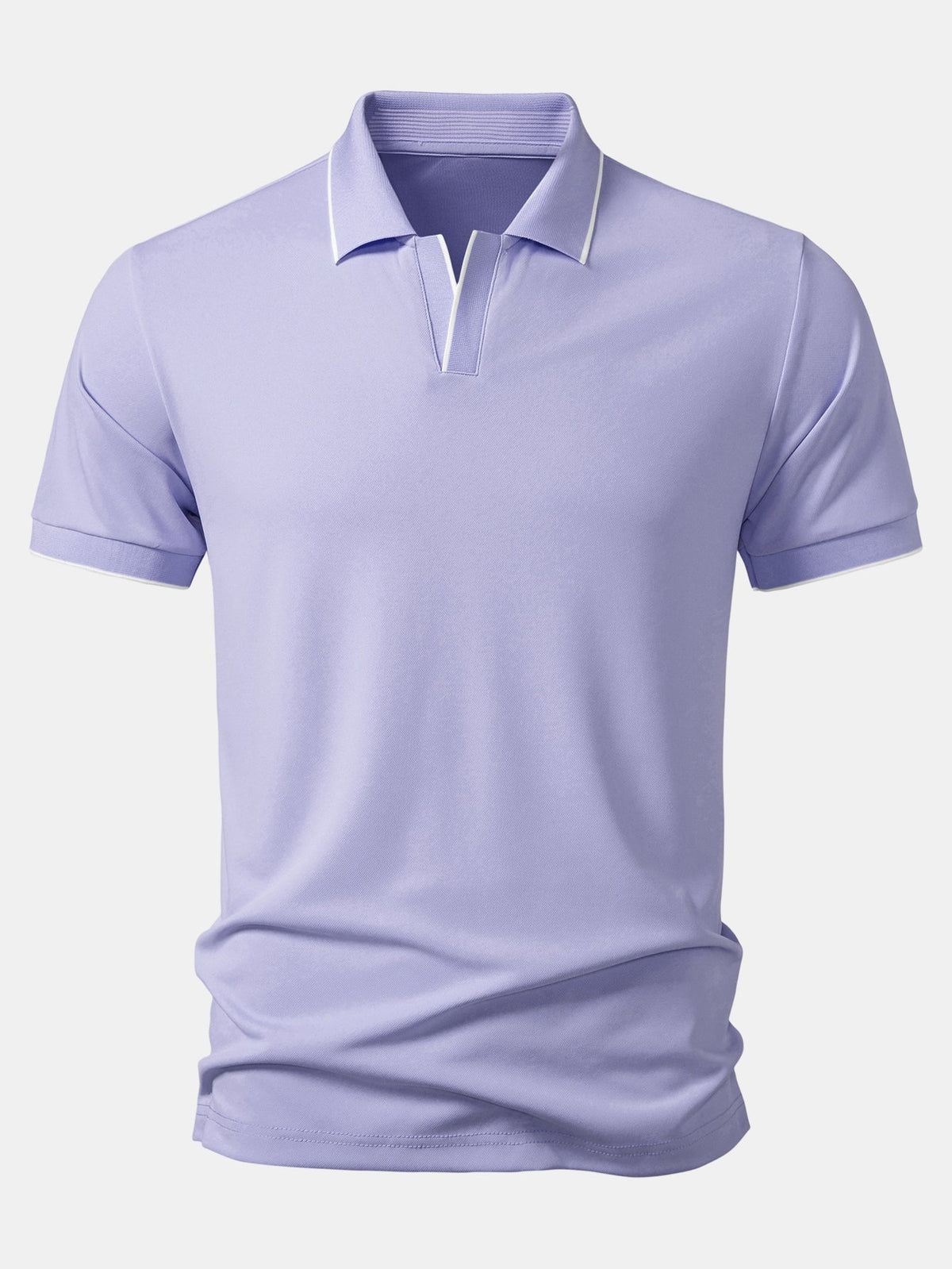 WILLIAM | Polo shirt with Johnny collar