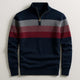 THEO | Pullover with quarter-zip neckline